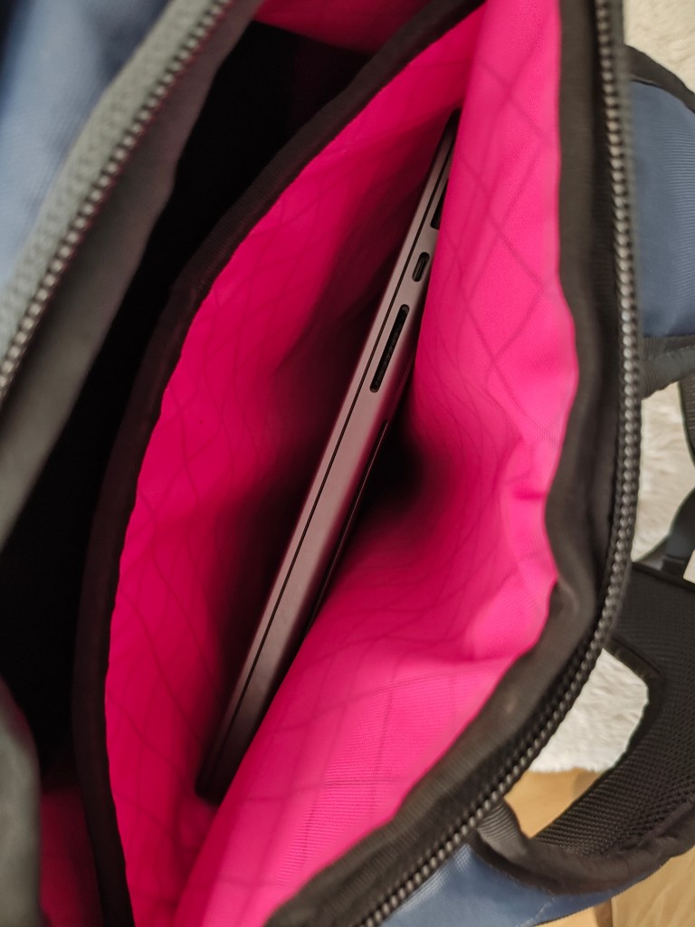 Cicada 0426 laptop in pink sleeve