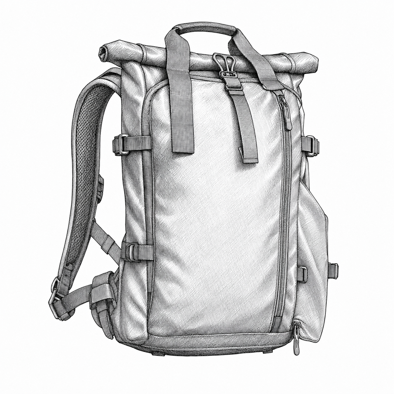 Prologue illustration: WANDRD PRVKE origin bag