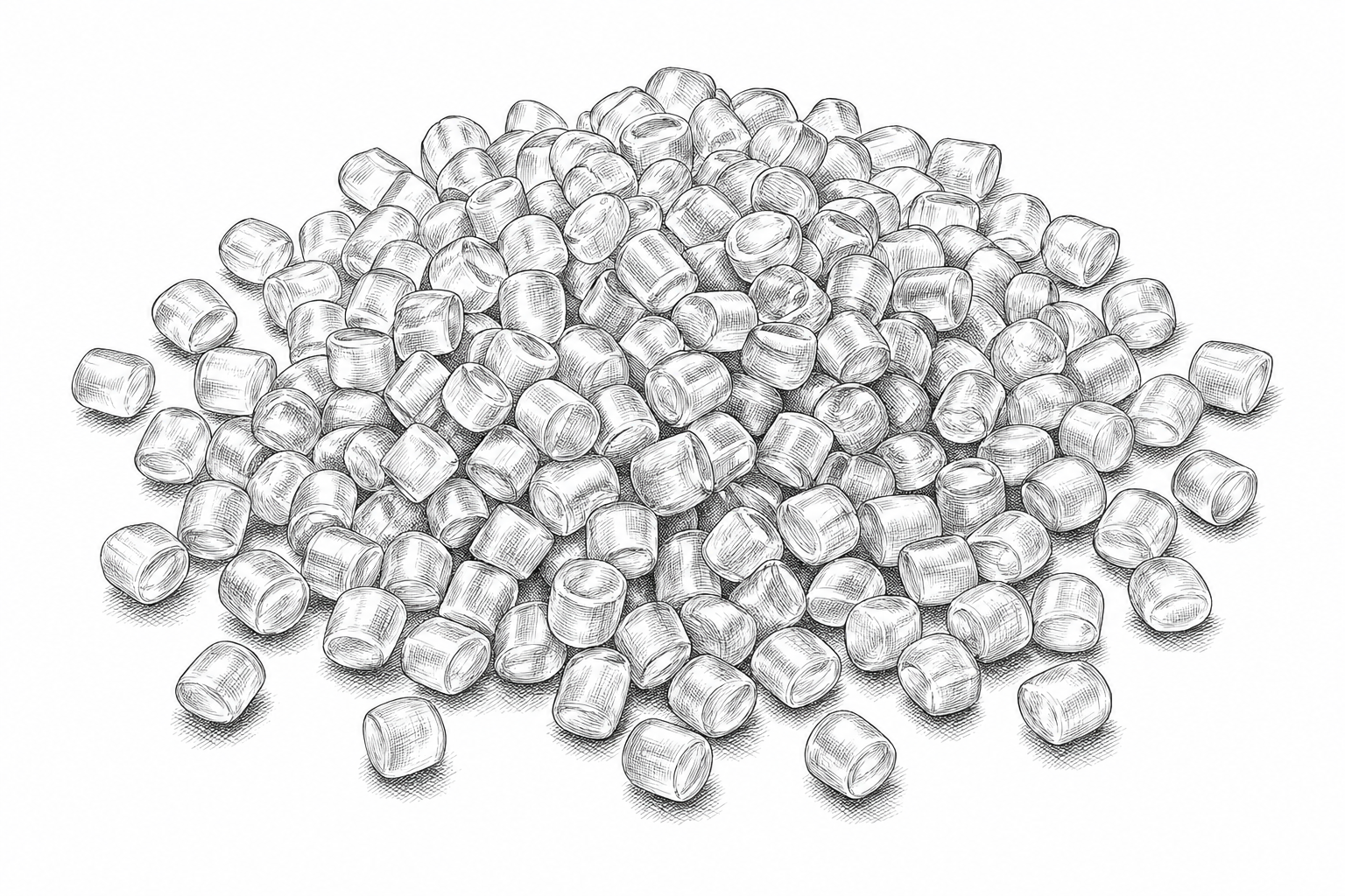 Nylon pellets