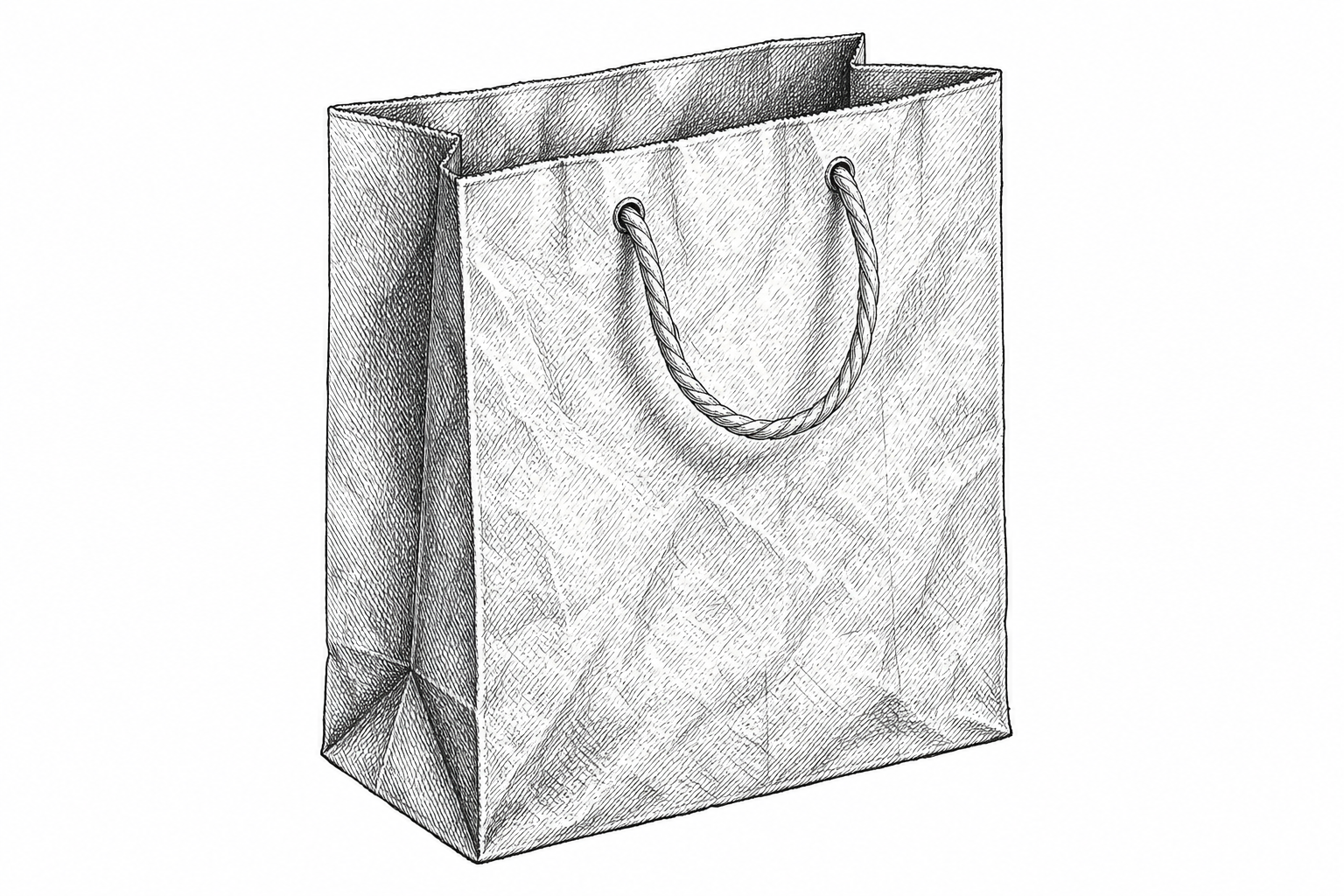 Fiber network: kraft paper
